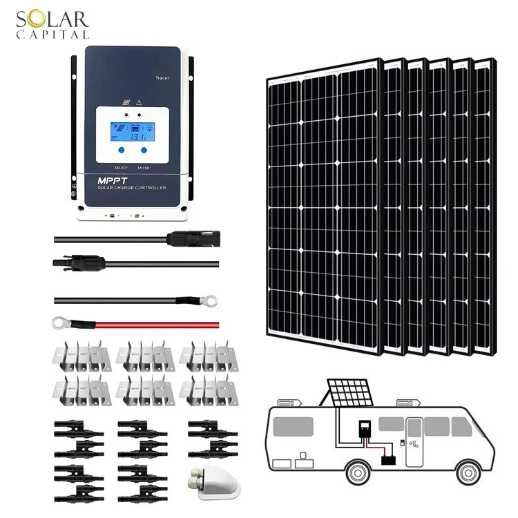 600W 12V Off Grid Solar Kit